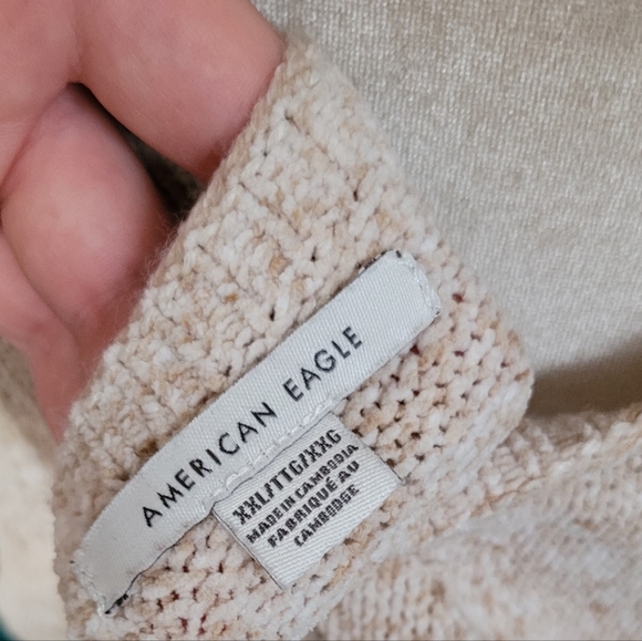 American Eagle Plus Size Knit Crop Top XXXL - Picture 3 of 3